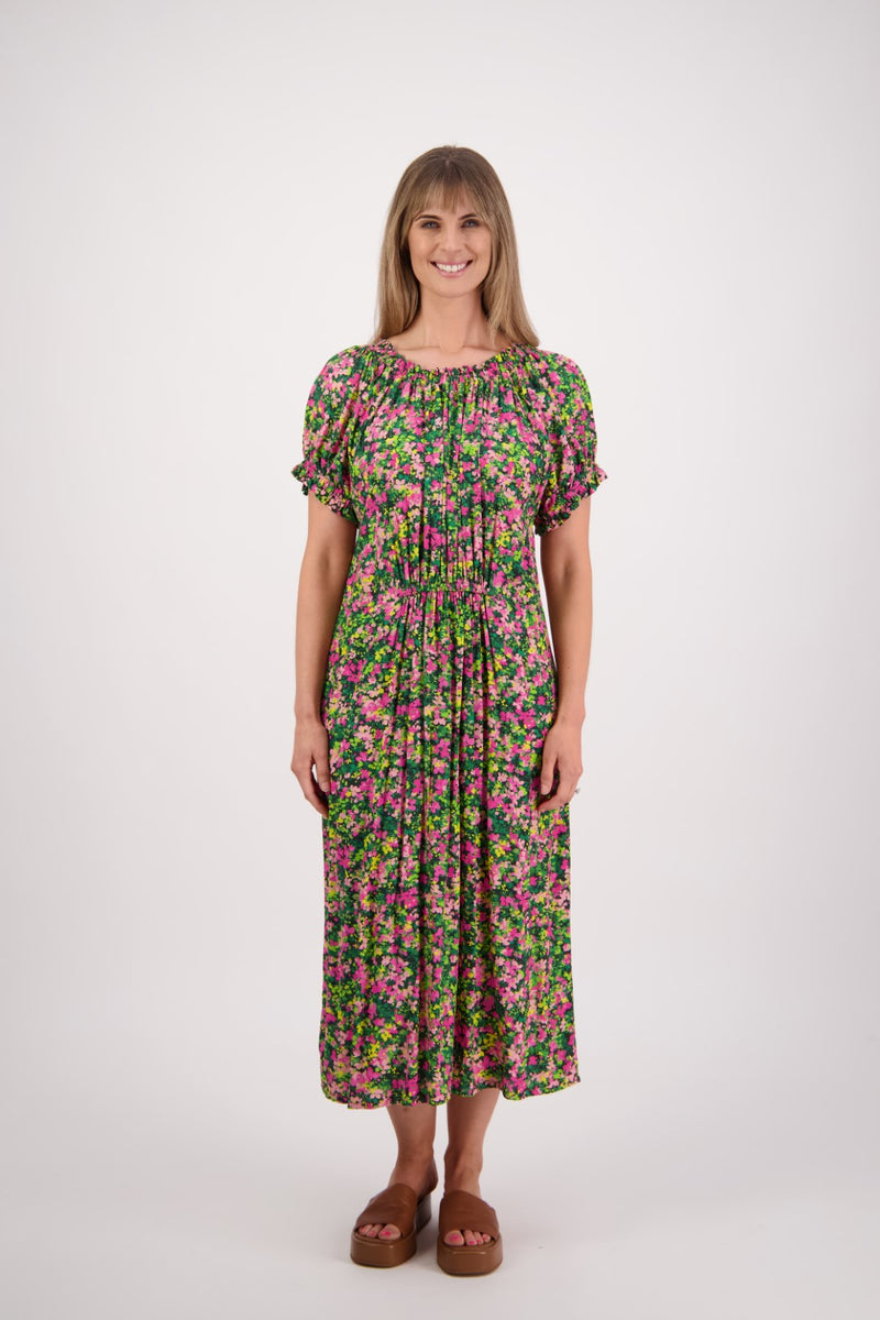 BRIARWOOD SASHA DRESS-PANSY