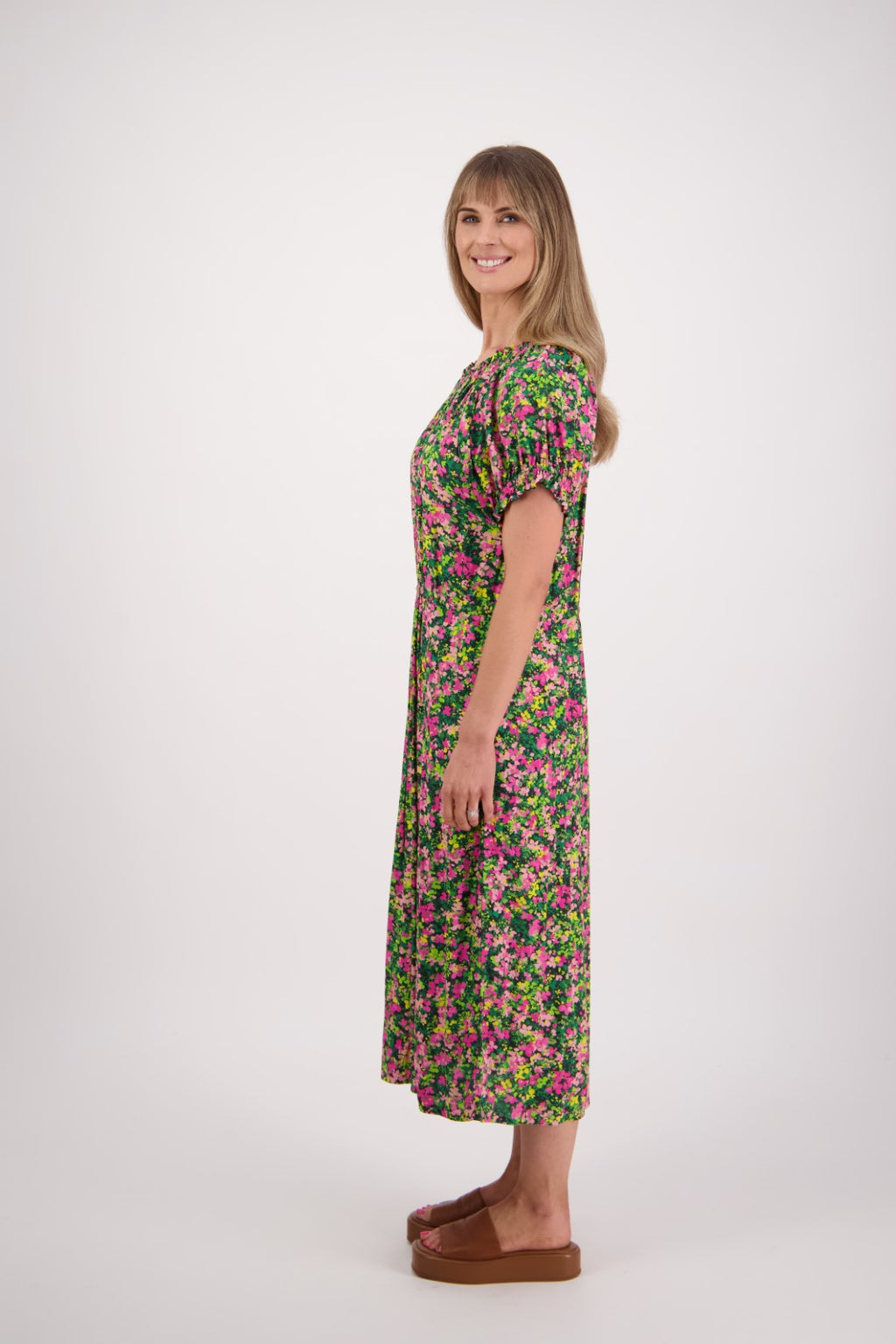 BRIARWOOD SASHA DRESS-PANSY