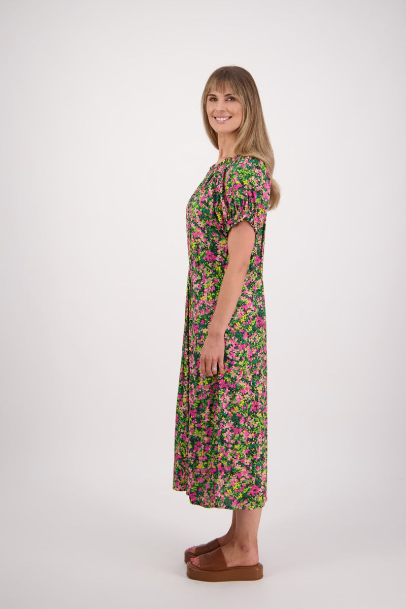 BRIARWOOD SASHA DRESS-PANSY