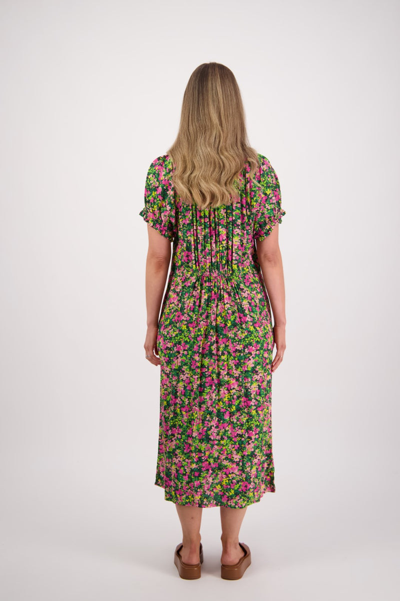 BRIARWOOD SASHA DRESS-PANSY
