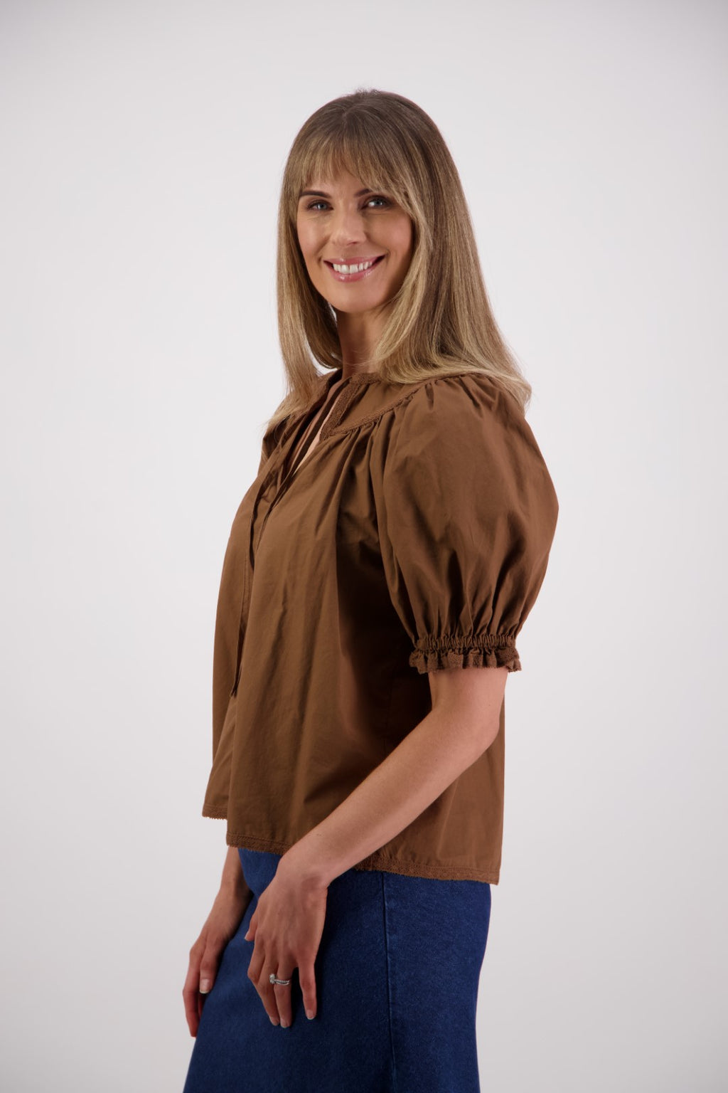 BRIARWOOD SELMA TOP-TAN