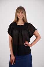 BRIARWOOD SHELLEY TOP-BLACK