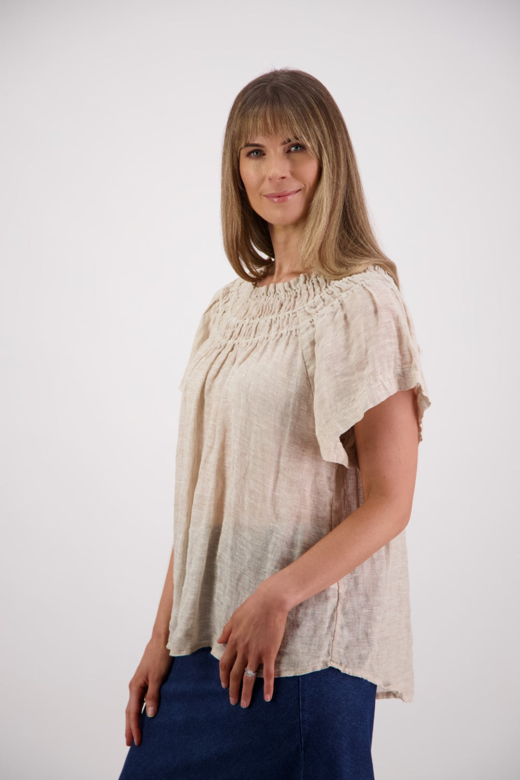 BRIARWOOD SHELLEY TOP-NATURAL