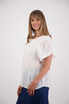 BRIARWOOD SHELLEY TOP-WHITE