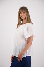 BRIARWOOD SHELLEY TOP-WHITE