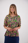 BRIARWOOD SIMONE TOP-PANSY