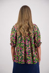 BRIARWOOD SIMONE TOP-PANSY