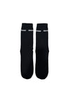 ZAMBESI COTTON OPTIC SOX-BLACK/BONE