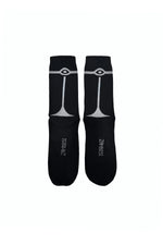 ZAMBESI COTTON OPTIC SOX-BLACK/BONE