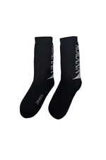 ZAMBESI MERINO ACHILLIES SOX-BLACK/BONE