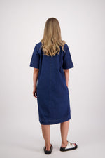 BRIARWOOD SUTTON SHIRT DRESS-DENIM