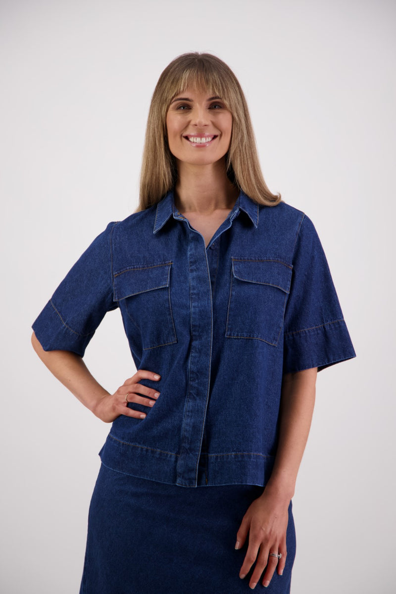 BRIARWOOD SYD SHIRT-DENIM