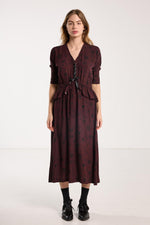 SALASAI VALENTINE DRESS-PLUMWOOD