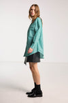 SALASAI DEAR JOHN SHIRT-GREEN STRIPE