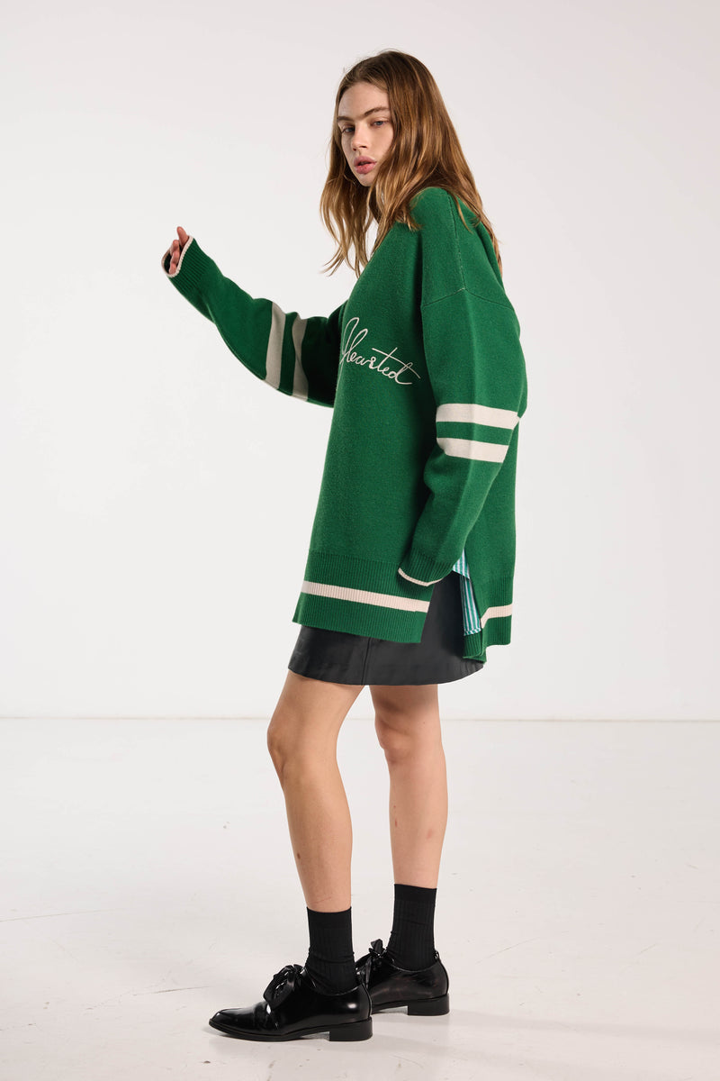 SALASAI HEARTED JUMPER