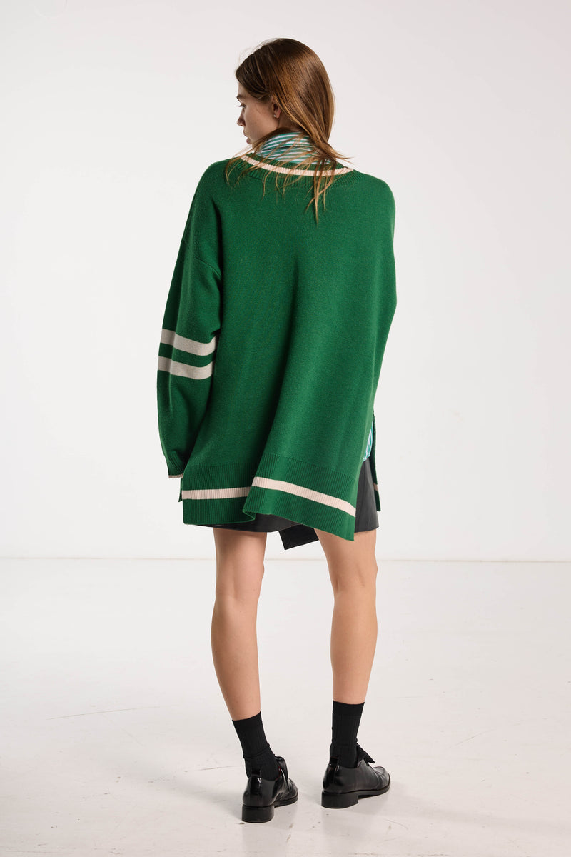 SALASAI HEARTED JUMPER