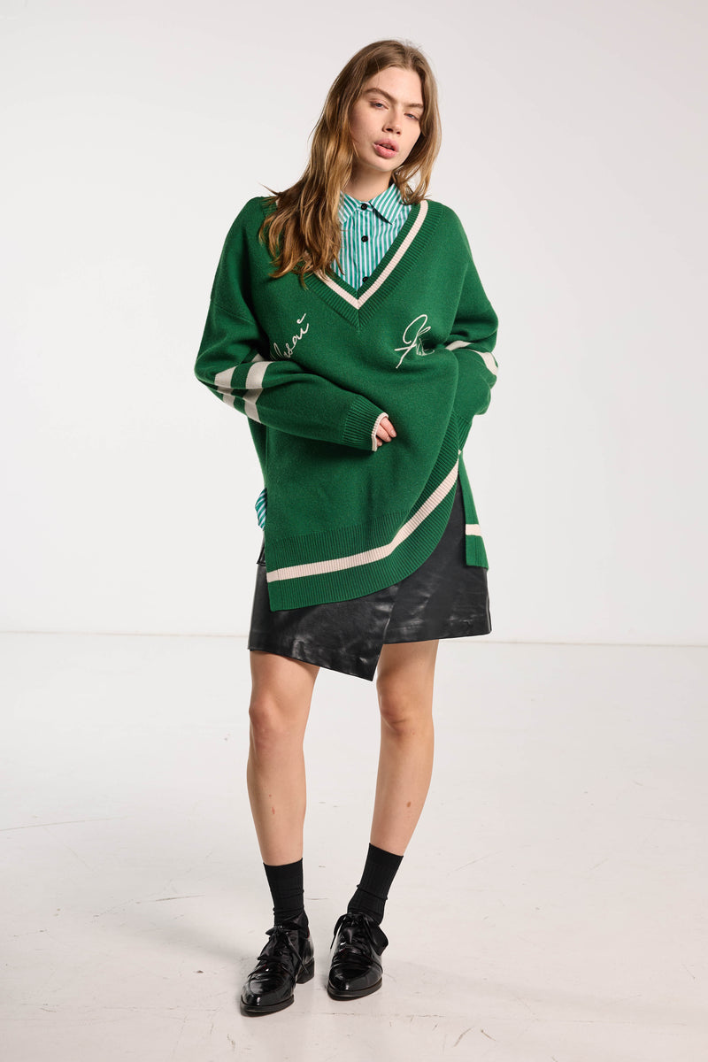 SALASAI HEARTED JUMPER