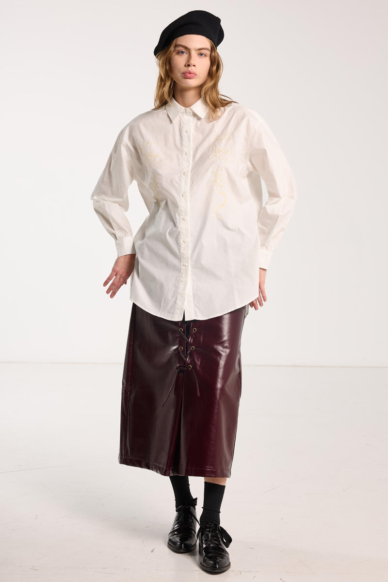 SALASAI DEAR JOHN SHIRT-CREAM