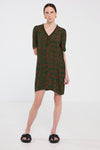 SALASAI PLANTATION SHIFT T DRESS-GREEN