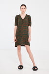 SALASAI PLANTATION SHIFT T DRESS-GREEN