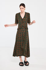 SALASAI PLANTATION DRESS-GREEN