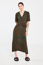 SALASAI PLANTATION DRESS-GREEN