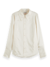 MAISON SATIN SHIRT-OFF WHITE