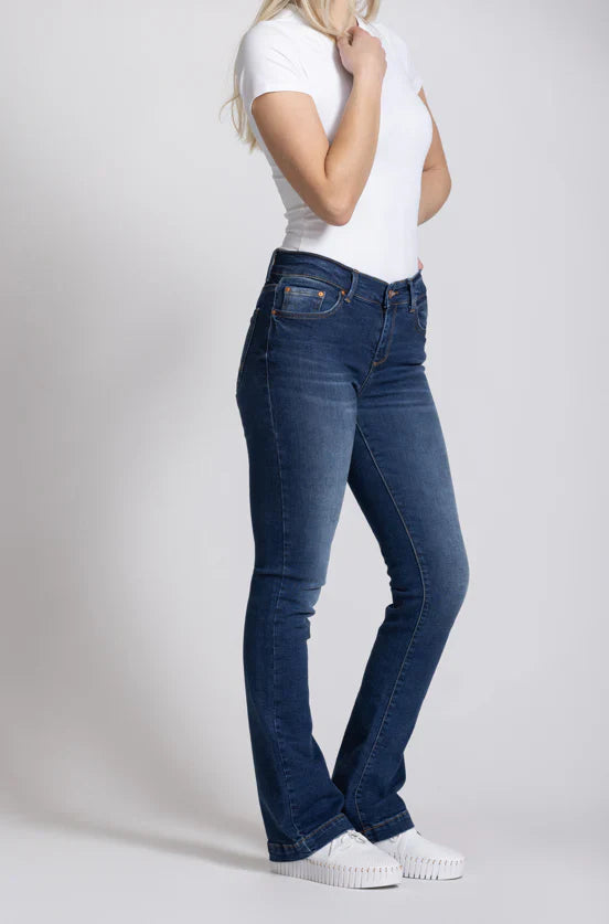 LTB FALLON MORNA UNAMAGED MID-RISE FLARE JEAN