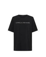 CAMILLA & MARC ASHER TEE-BLACK STONE