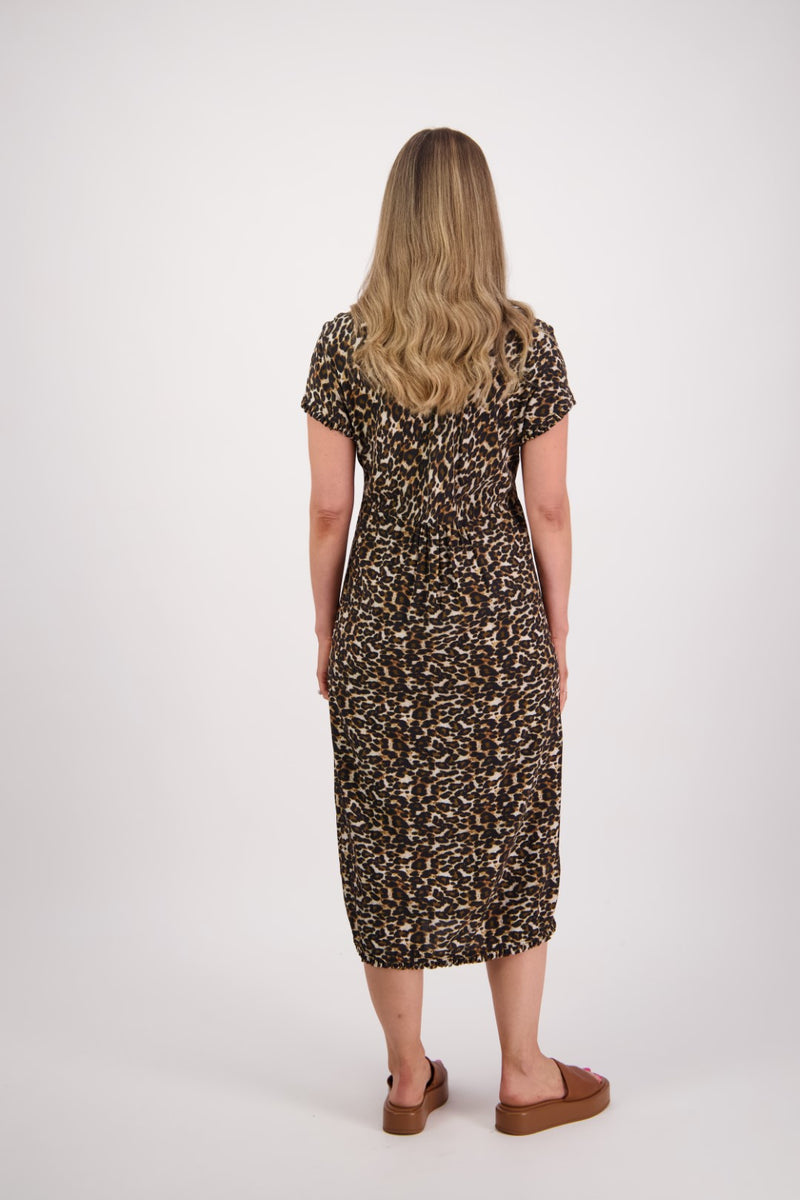BRIARWOOD TAYLOR DRESS-LEOPARD