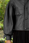 TRELISE COOPER ALL OF A BUTTON JACKET-BLACK