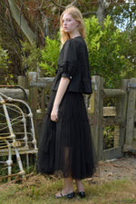 TRELISE COOPER SPIN-UP GIRL SKIRT-BLACK