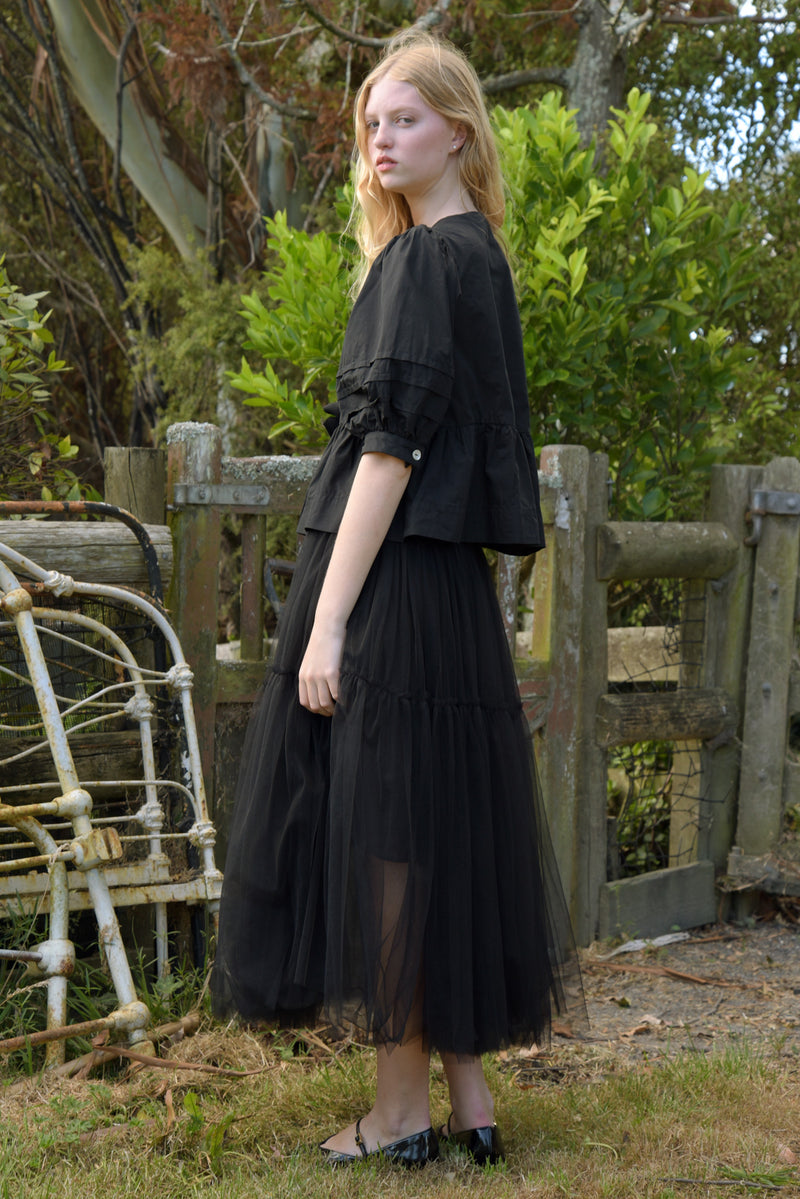 TRELISE COOPER SPIN-UP GIRL SKIRT-BLACK