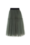 TRELISE COOPER SPIN-UP GIRL SKIRT-LICORICE