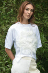 TRELISE COOPER M HEART ROSE ON T-SHIRT