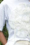 TRELISE COOPER M HEART ROSE ON T-SHIRT