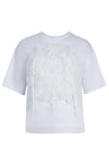 TRELISE COOPER M HEART ROSE ON T-SHIRT