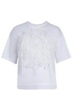 TRELISE COOPER M HEART ROSE ON T-SHIRT