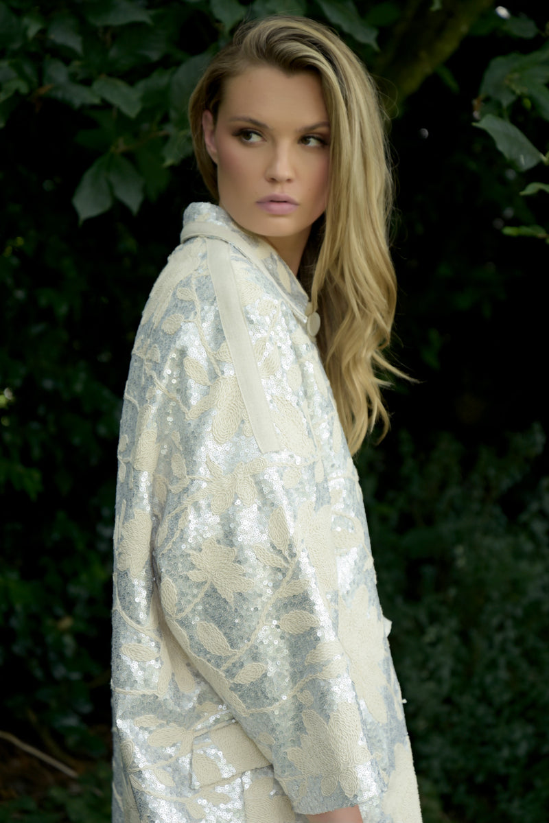 TRELISE COOPER GOSSIP PEARL COAT.