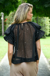 TRELISE COOPER POP OFF TOP-BLACK.