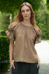 TRELISE COOPER POP OFF TOP-TAUPE