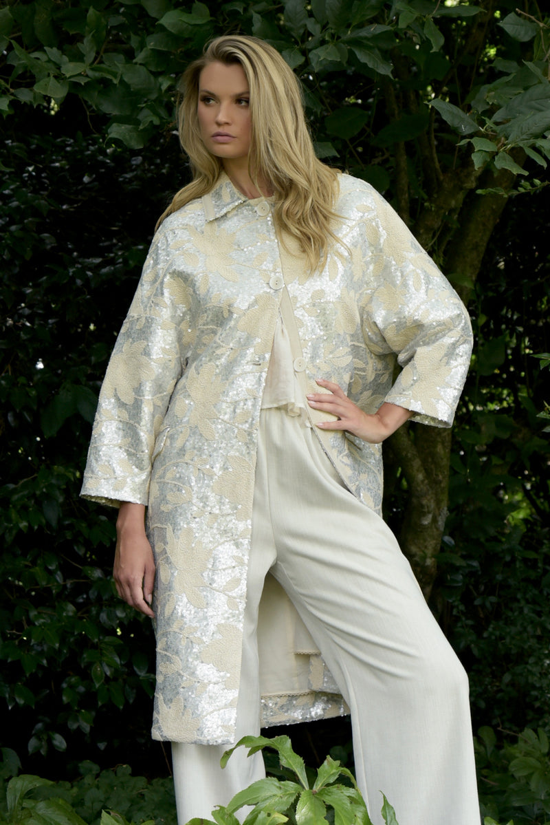 TRELISE COOPER WALK RIGHT UP TROUSER-OATMEAL