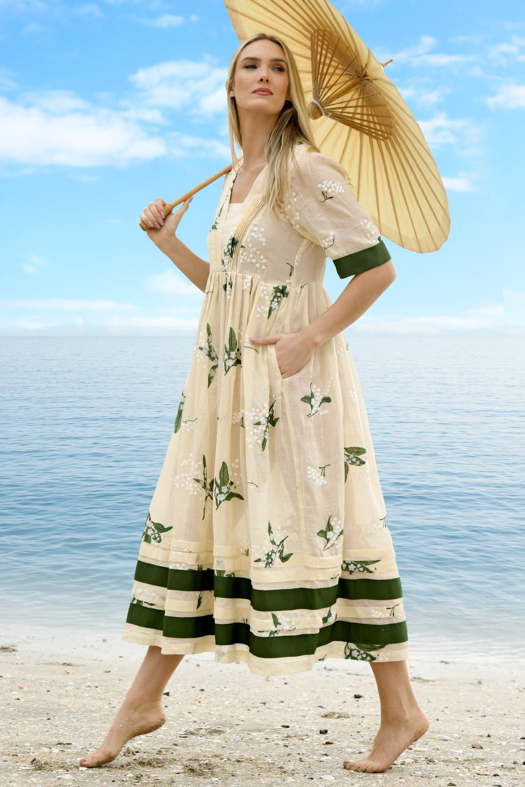 TRELISE COOPER MY LIPS ARE SEALED DRESS