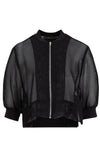 TRELISE COOPER CROP-DEAD GORGEOUS JACKET-BLACK.