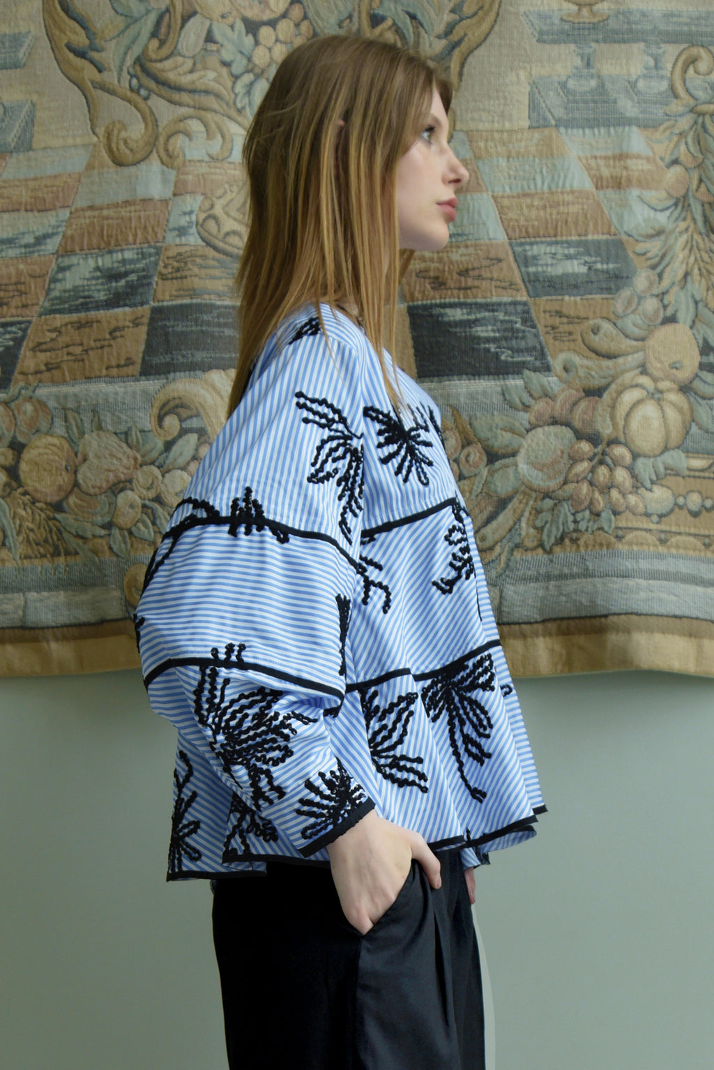 TRELISE COOPER DREAM COME BLUE TOP