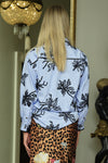 TRELISE COOPER DRIFT AWAY SHIRT-BLUE/BLACK