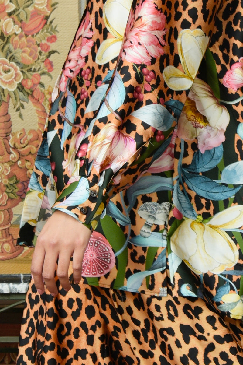 TRELISE COOPER DRIFT AWAY SHIRT-LEOPARD
