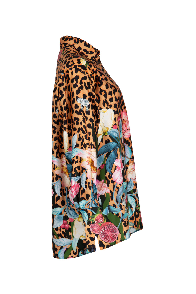 TRELISE COOPER DRIFT AWAY SHIRT-LEOPARD