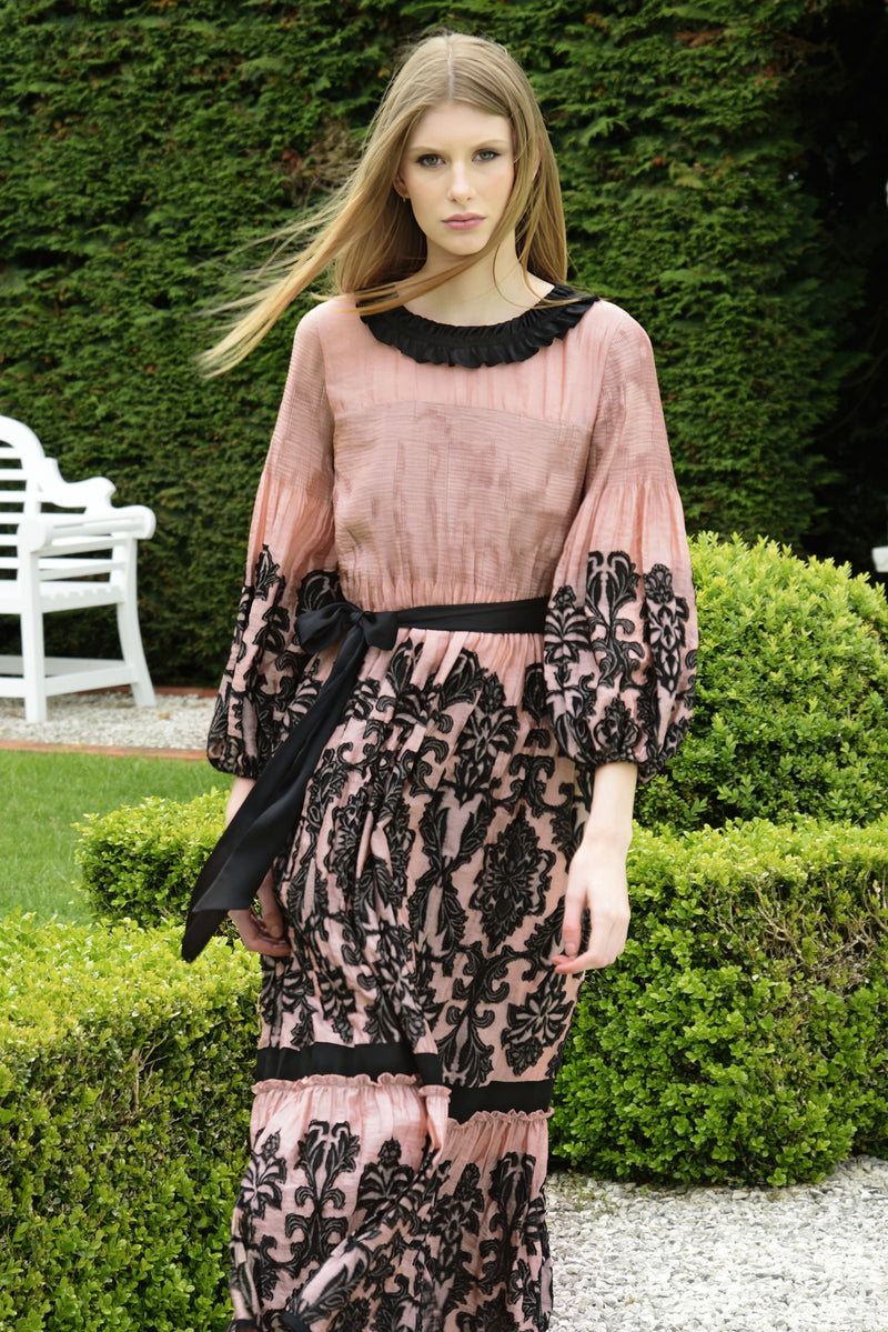 TRELISE COOPER DREAM QUEEN DRESS-PINK/BLACK