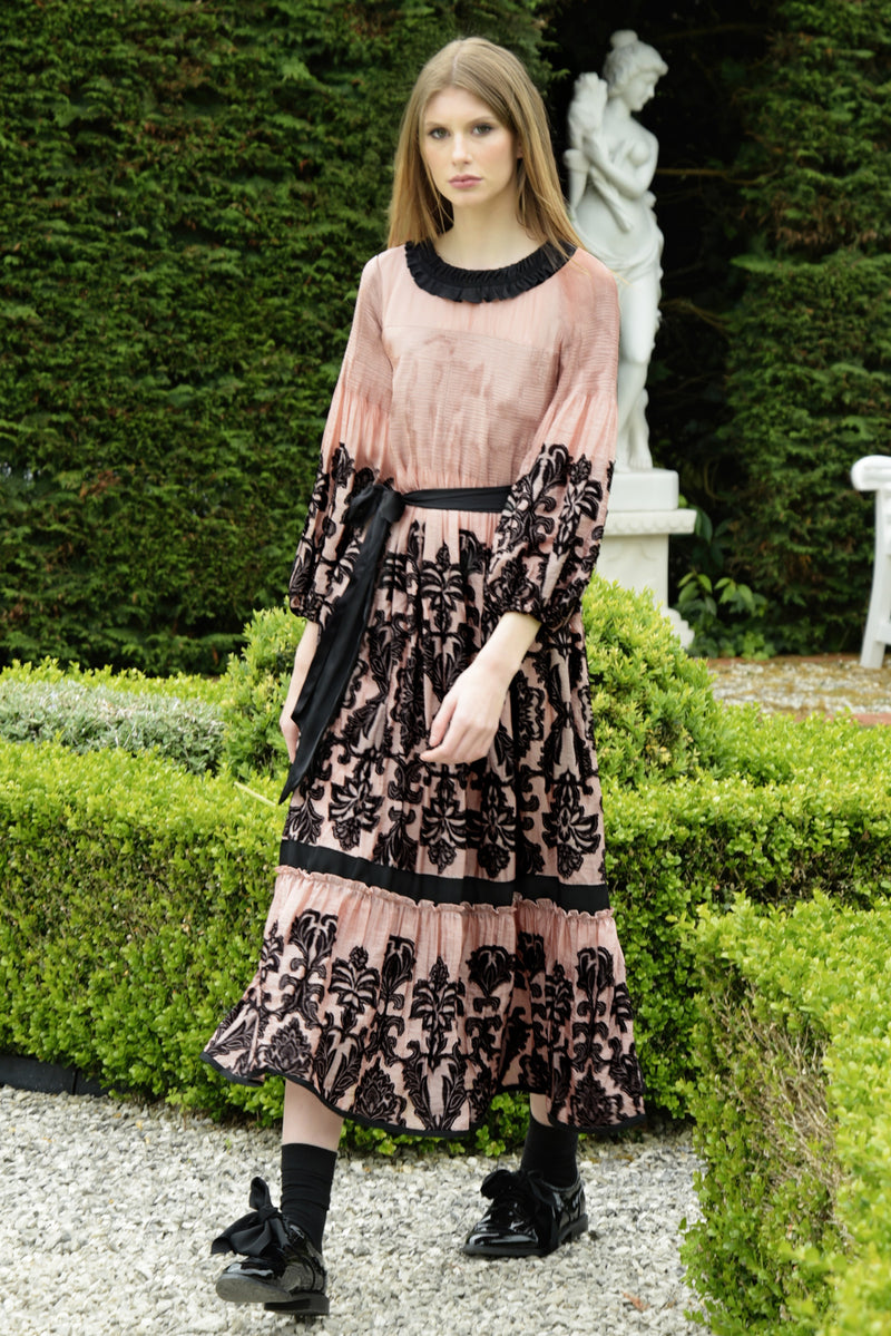 TRELISE COOPER DREAM QUEEN DRESS-PINK/BLACK